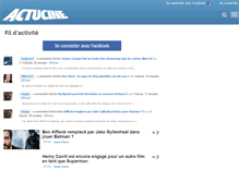 Tablet Screenshot of actucine.com